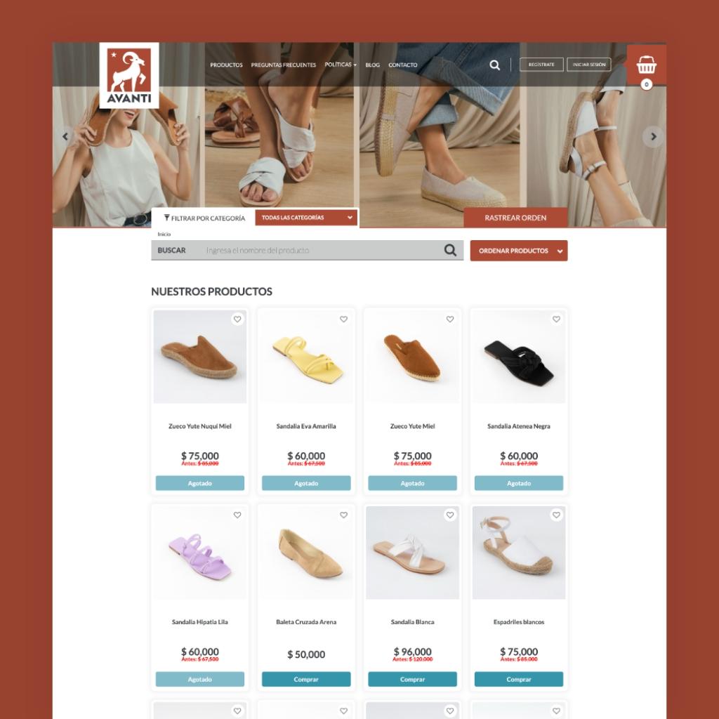Creación de tiendas en línea para empresas de calzado_2
